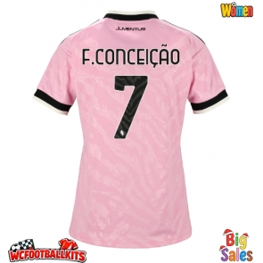 Juventus Francisco Conceicao #7 Replica Away Stadium Shirt for Women 2026-27 Short Sleeve